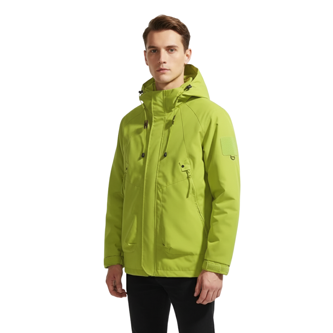 Windbreaker Unisex Wasserdicht - Übergangsjacke mit Kapuze, 5 Farben