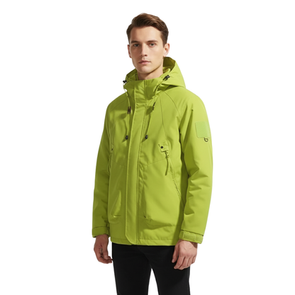 Windbreaker Unisex Wasserdicht - Übergangsjacke mit Kapuze, 5 Farben