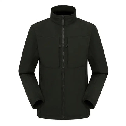 Softshelljacke Herren mit Fleecefutter wasserabweisend