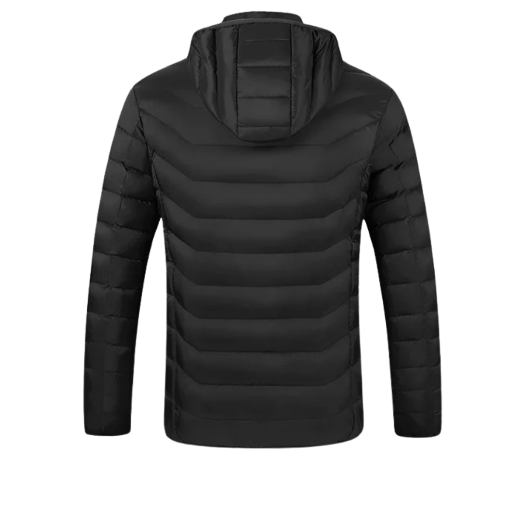 Beheizte Jacke – Rückansicht