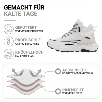 Winterstiefel Damen - gefüttert - profilierte Sohle