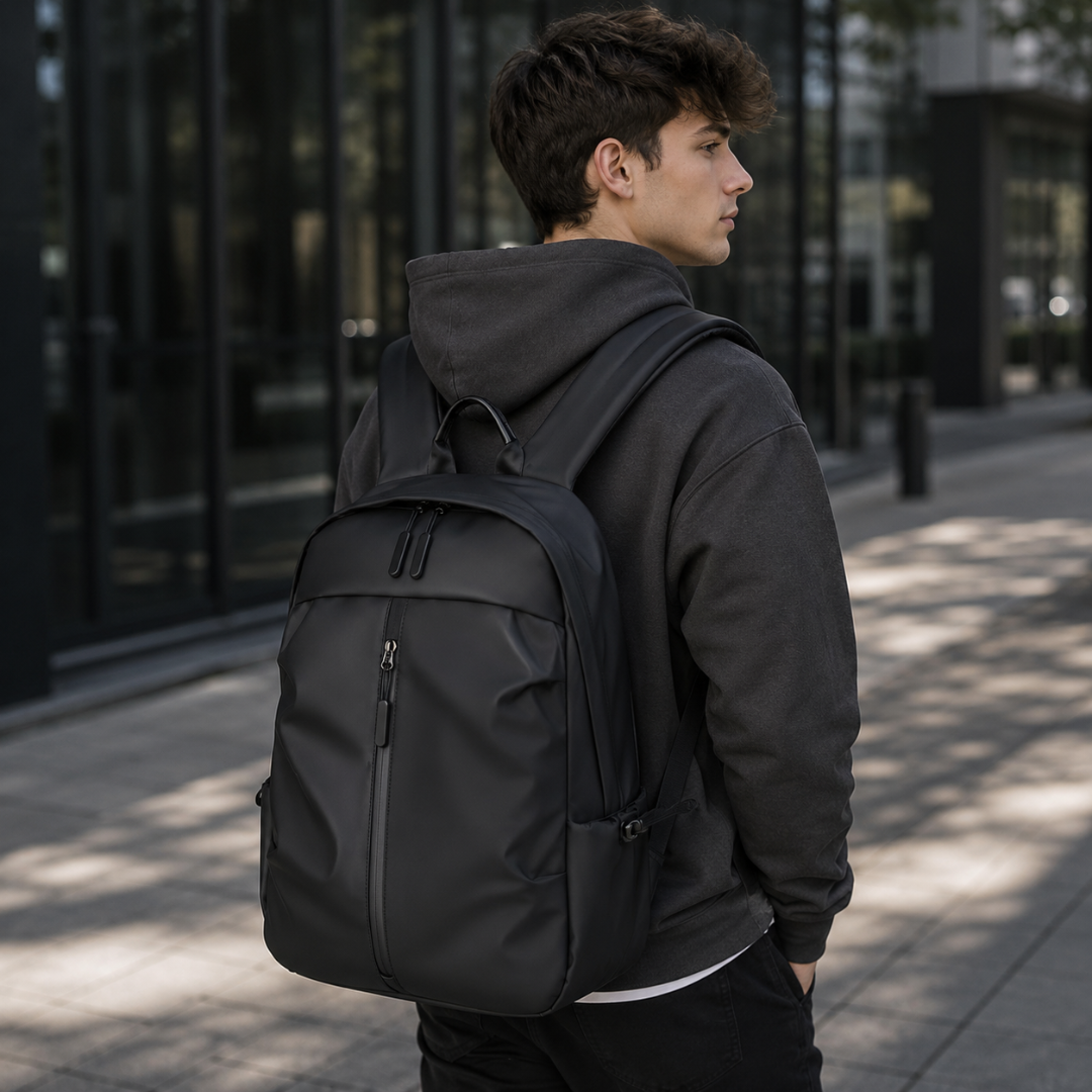 Schulrucksack City - mit USB-Anschluss - wasserdicht