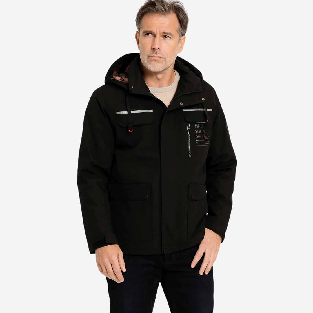 Herren Softshell Outdoorjacke – Winddicht & Wasserdicht