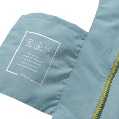 Regenjacke Damen mit Kapuze - Wasserabweisend - Netzfutter