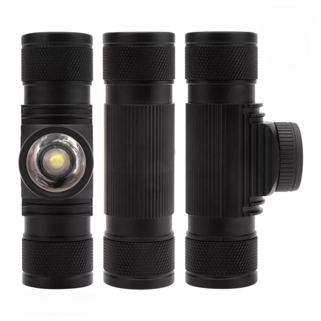 Stirnlampe LED - Ultrahell - Lange Akkulaufzeit