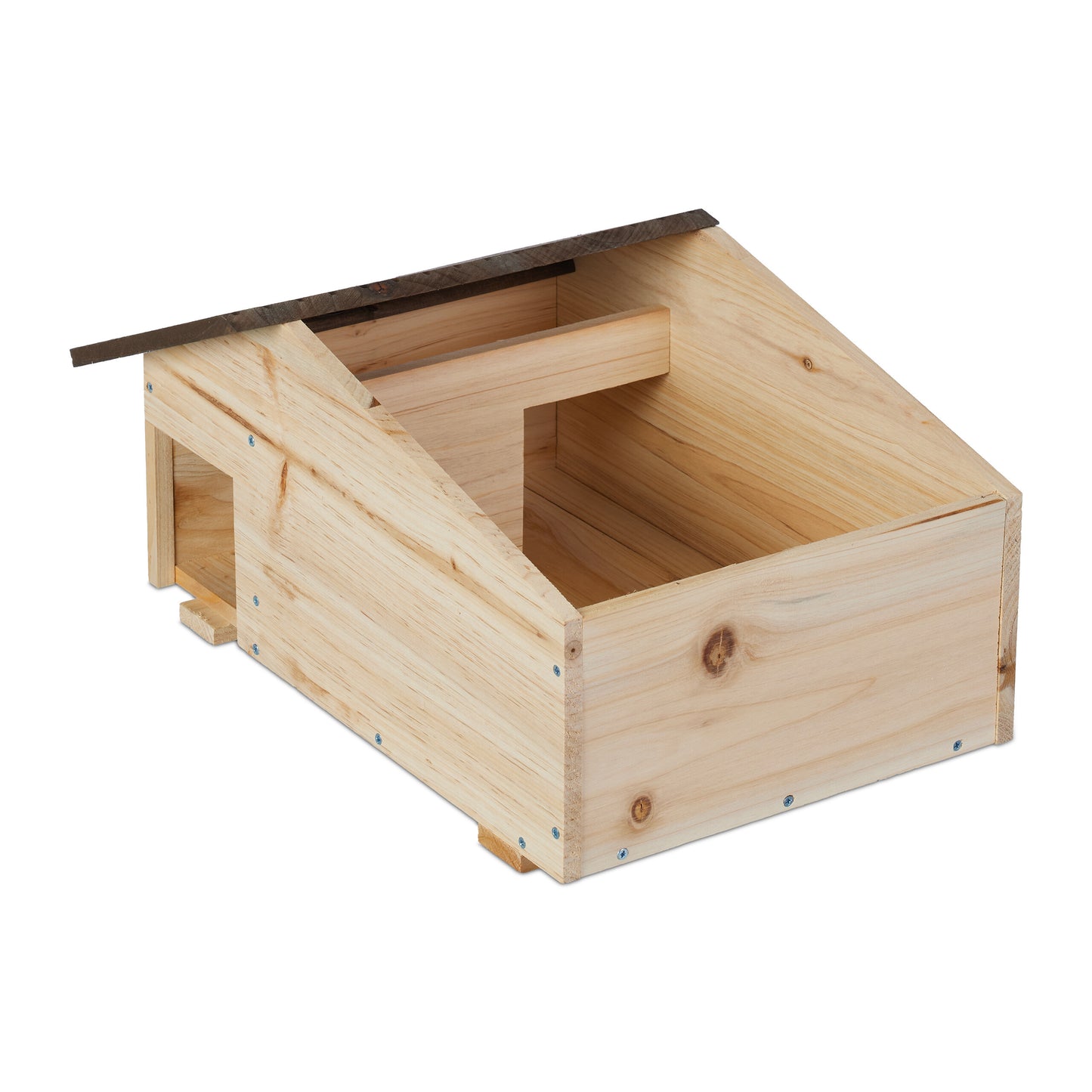 Igelhaus in Natur - 46 x 24 x 33,5 cm - Winterquartier für Igel