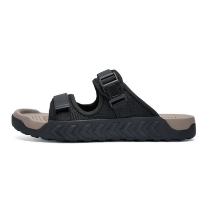 Herren Outdoor Slide Sandalen – Verstellbare Riemen – Rutschfeste Sohle
