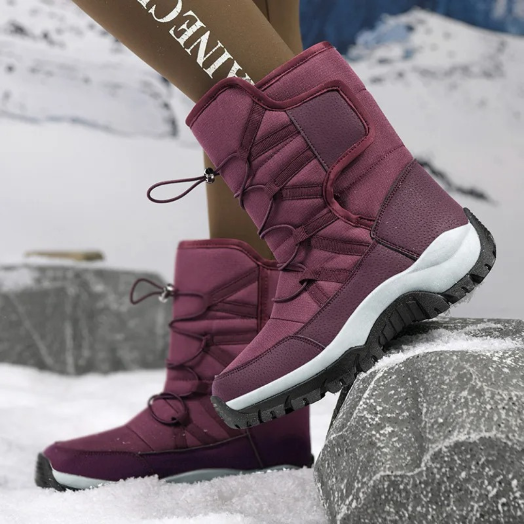 Winterstiefel Damen & Herren Wasserdicht Elastischer Einstieg