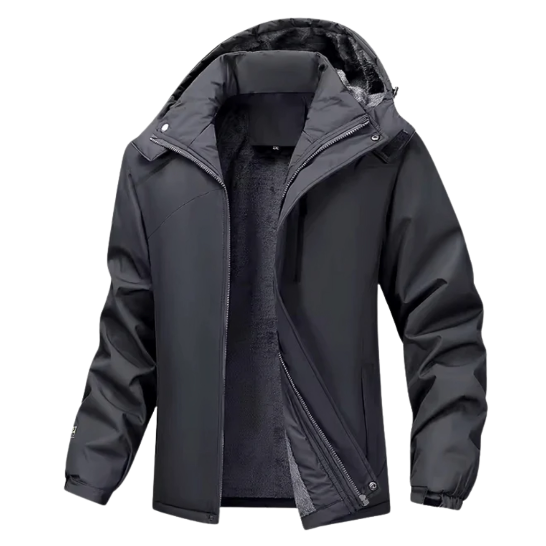 Winterjacke Herren Wasserdicht - Gefütterte Übergangsjacke, bis 7XL