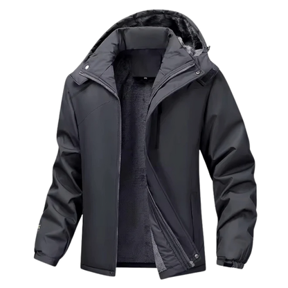 Winterjacke Herren Wasserdicht - Gefütterte Übergangsjacke, bis 7XL