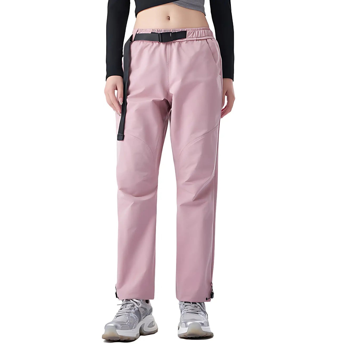 Wanderhose Damen - Wasserabweisend - Mit Gürtel und Saumkordel