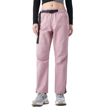 Wanderhose Damen - Wasserabweisend - Mit Gürtel und Saumkordel