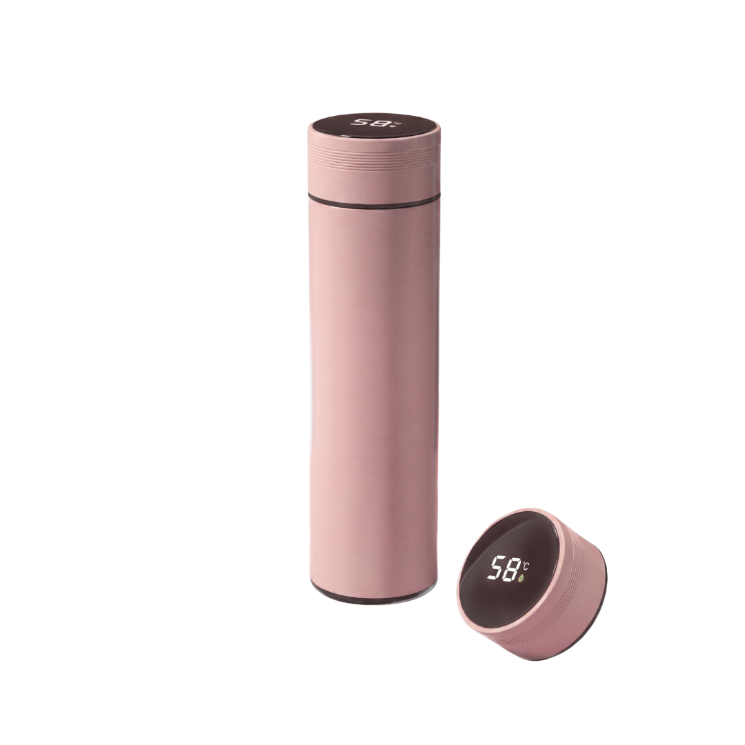 Thermosflasche – Thermosflasche 500 ml mit LED-Temperaturanzeige