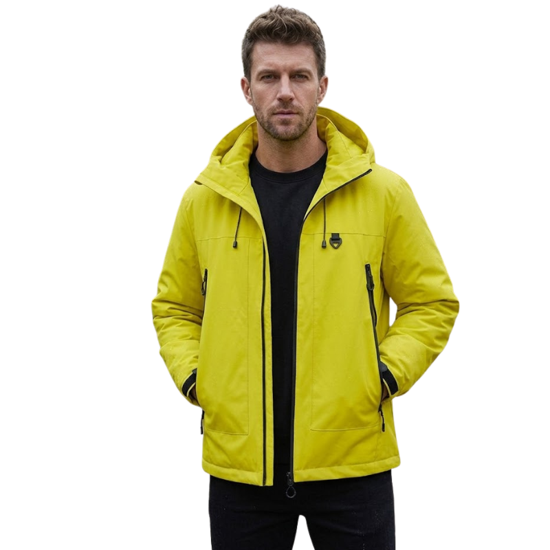 Wanderjacke Herren - Wasserdicht 5.000 mm - Fest sitzende Kapuze