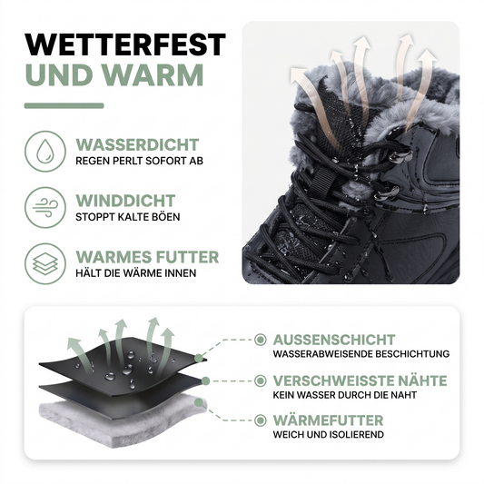 Winterstiefel schwarz