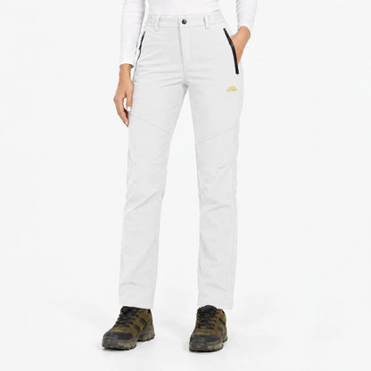 Thermohose Damen Gefüttert in Weiß