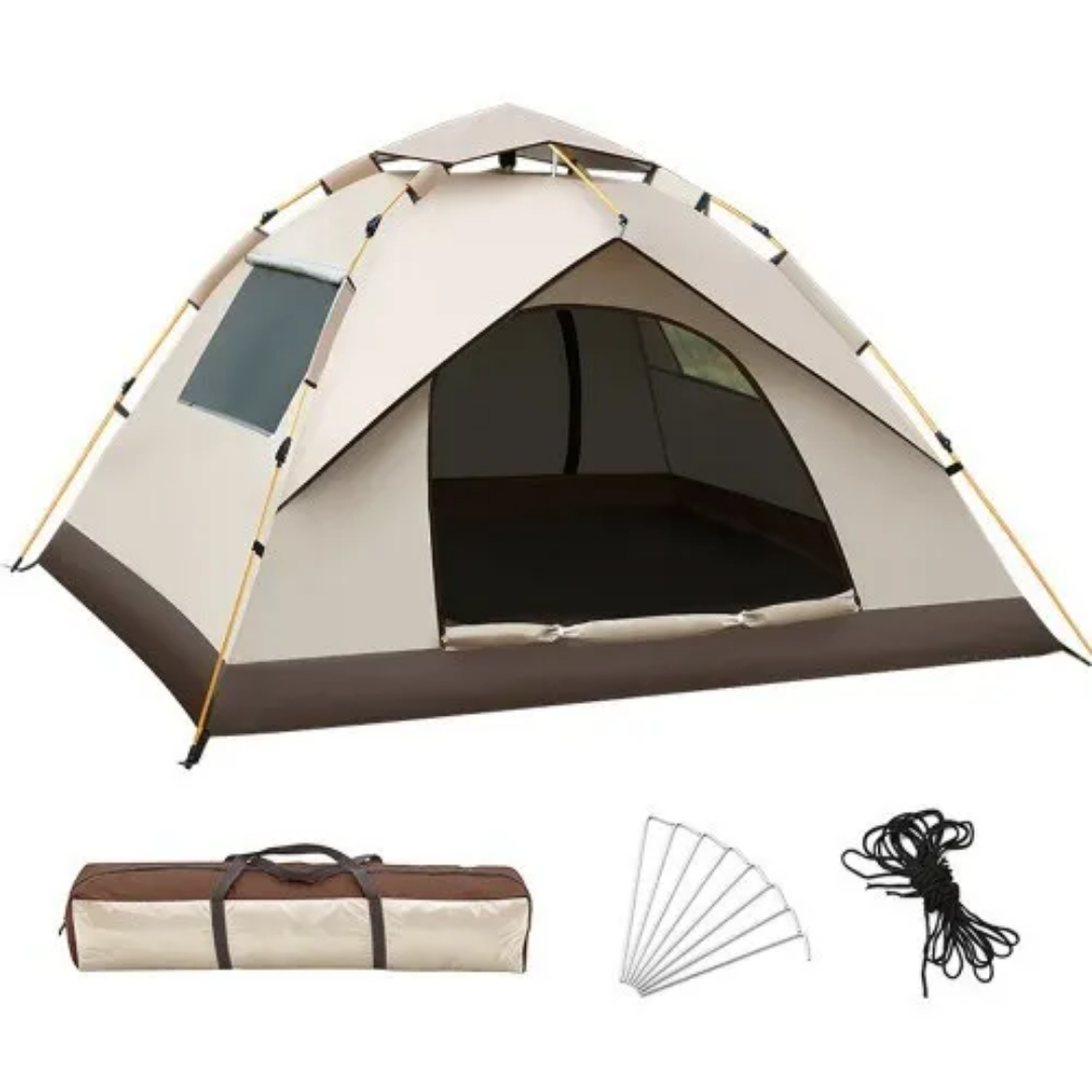 3-Sekunden-Zelt – Camping