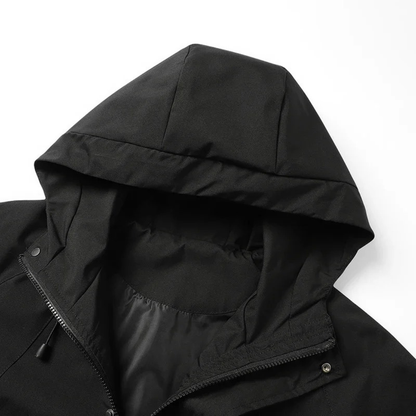 Windbreaker Unisex Wasserdicht - Übergangsjacke mit Kapuze, 5 Farben