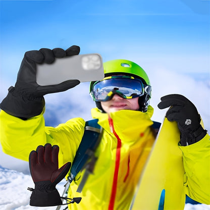 Skihandschuhe wasserdicht - Touchscreen - mit Handschlaufe