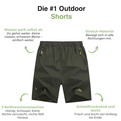 Herren Wandershorts – Wasserabweisend – Kurze Hose
