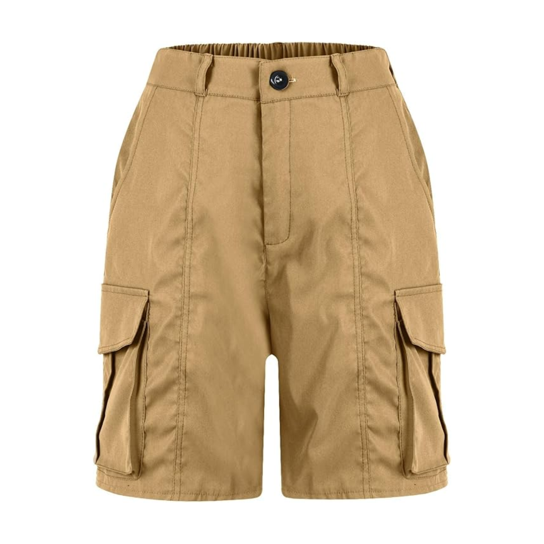 Damen Wandershorts – Multi-Pocket Cargo – Schnelltrocknend