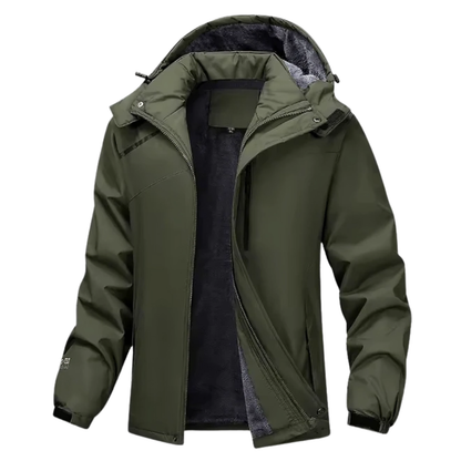 Winterjacke Herren Wasserdicht - Gefütterte Übergangsjacke, bis 7XL