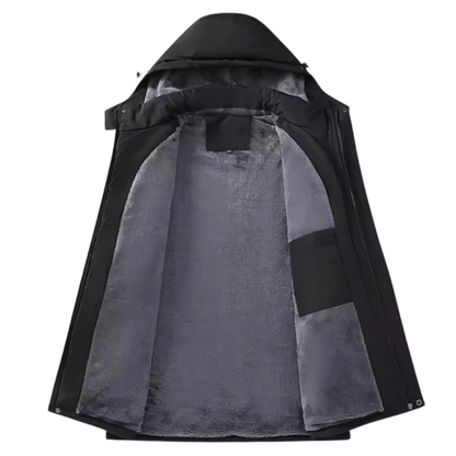 Winterjacke Herren Wasserdicht - Gefütterte Übergangsjacke, bis 7XL