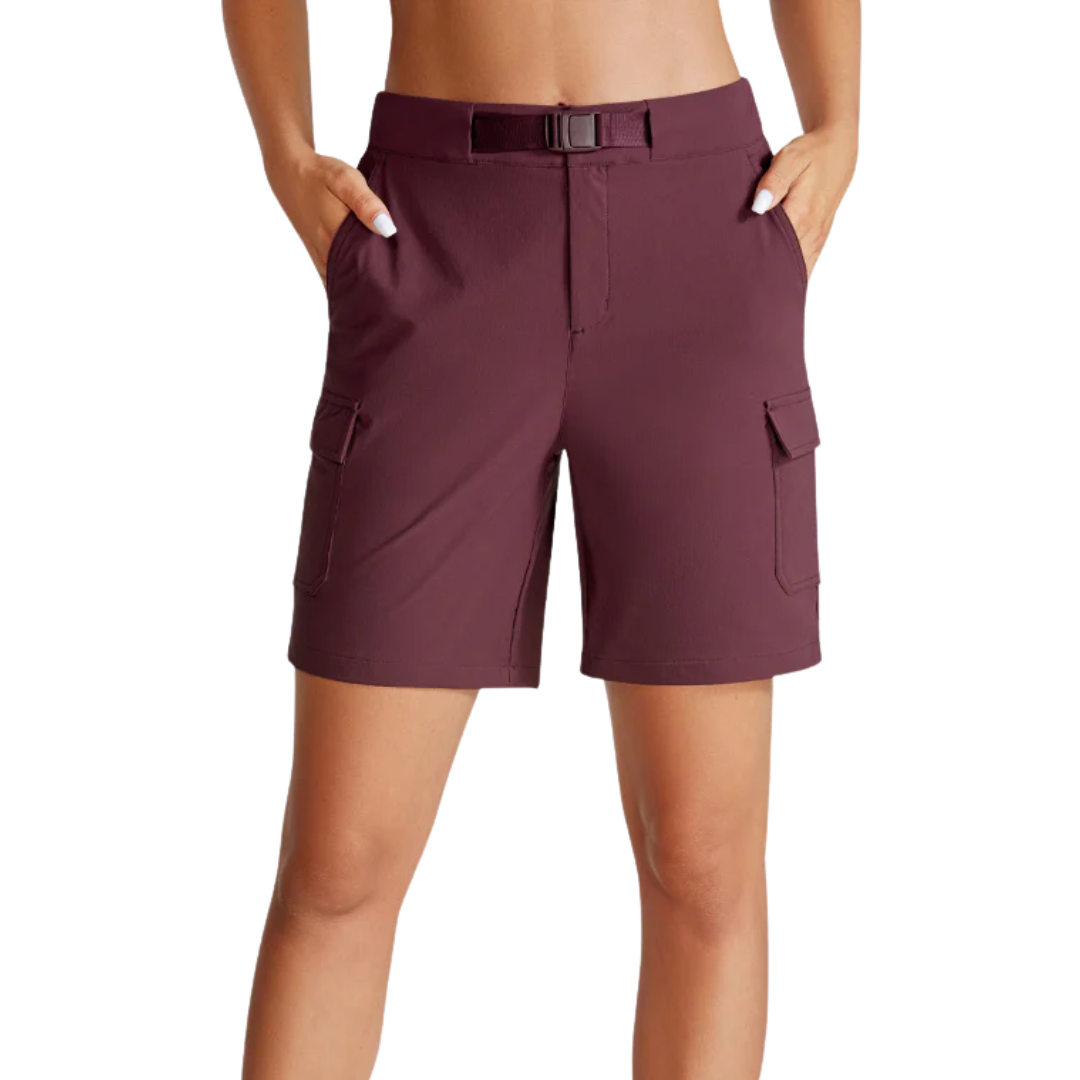 Damen Wandershorts – Atmungsaktiver Stretch – Schnelltrocknend