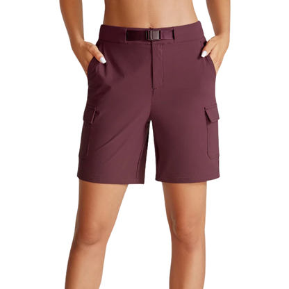 Damen Wandershorts – Atmungsaktiver Stretch – Schnelltrocknend