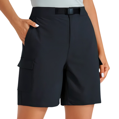 Damen Wandershorts – Atmungsaktiver Stretch – Schnelltrocknend