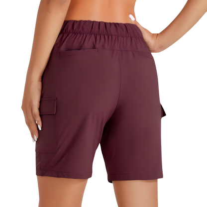 Damen Wandershorts – Atmungsaktiver Stretch – Schnelltrocknend