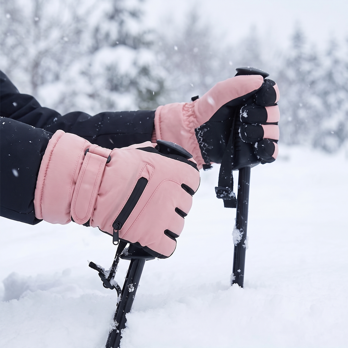 Skihandschuhe wasserdicht - Touchscreen - für Damen und Herren