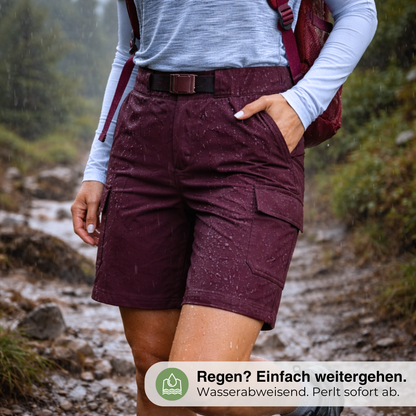 Damen Wandershorts – Atmungsaktiver Stretch – Schnelltrocknend
