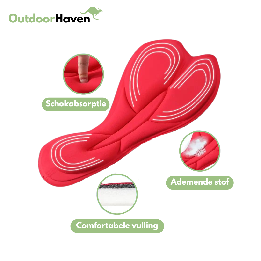 Dames Fietsshorts - Met Zeem - Tegen Zadelpijn - OutdoorHavenNL