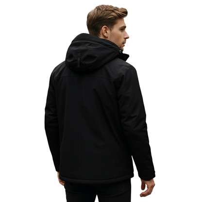 Winterjacke Herren Wasserdicht - Gefütterte Übergangsjacke, bis 7XL