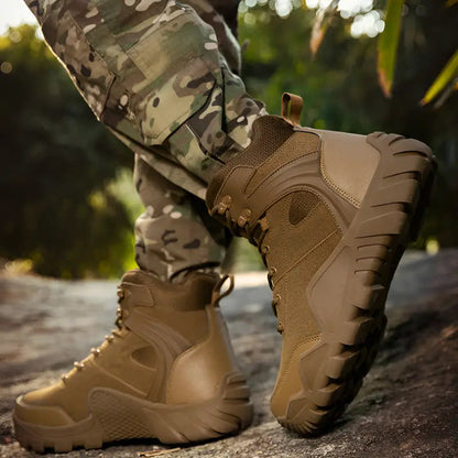 Militärstiefel Herren Leicht - Knöchelstütze - Grobstollenprofil