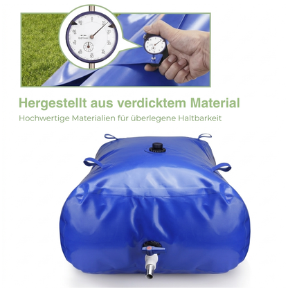 Faltbarer Wassertank – PVC Tragbarer Wassersack – 240L bis 1000L