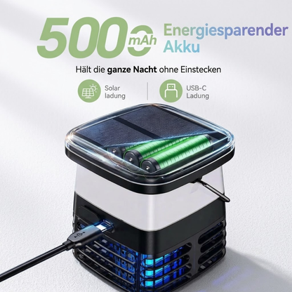 Solar Mückenlampe - Insektenvernichter Elektrisch - Camping Laterne