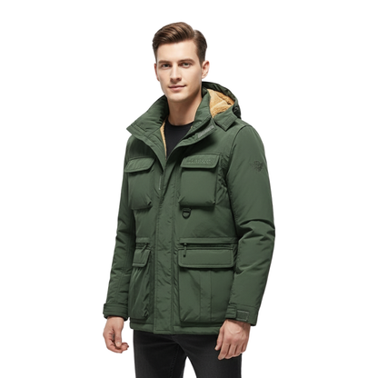 3-in-1 Jacke Herren - Wasserdicht - Abnehmbare Ärmel & Kapuze