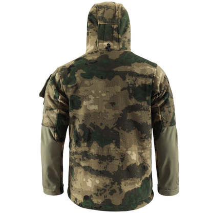 Fleecejacke Herren - Taktisch mit Kapuze - Camouflage & Uni