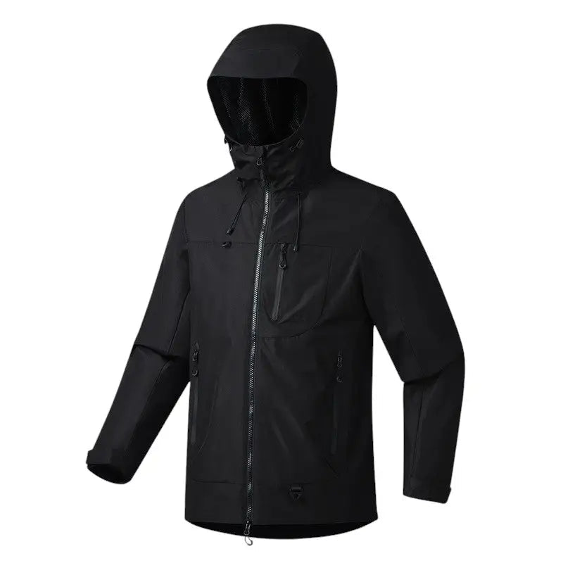 Regenjacke Damen mit Kapuze - Wasserabweisend - Netzfutter