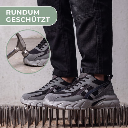 Sicherheitsschuhe Herren - Durchtrittsichere Sohle - Atmungsaktives Mesh