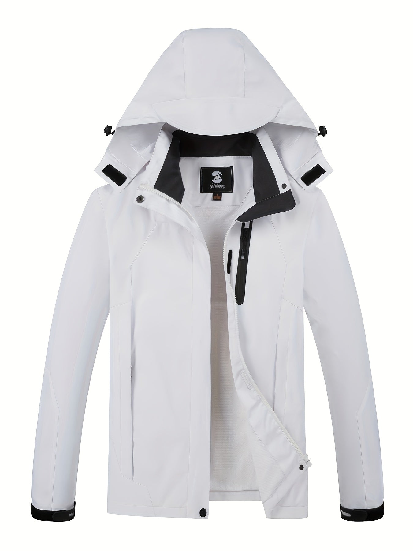 Regenjacke Damen Wasserdicht 5.000 mm - Funktionsjacke mit Kapuze