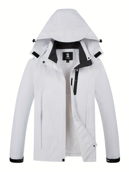 Regenjacke Damen Wasserdicht 5.000 mm - Funktionsjacke mit Kapuze