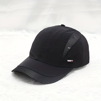 Dünne Herren-Baseballcap - Schnelltrocknend - Mesh-Panels