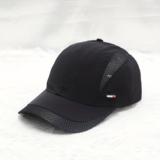 Dünne Herren-Baseballcap - Schnelltrocknend - Mesh-Panels