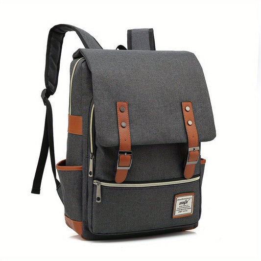 Schulrucksack für Jugendliche - mit USB-Anschluss - Trolleyband