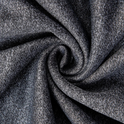 Fleecejacke Herren mit Kapuze sherpa-gefüttert schwarz