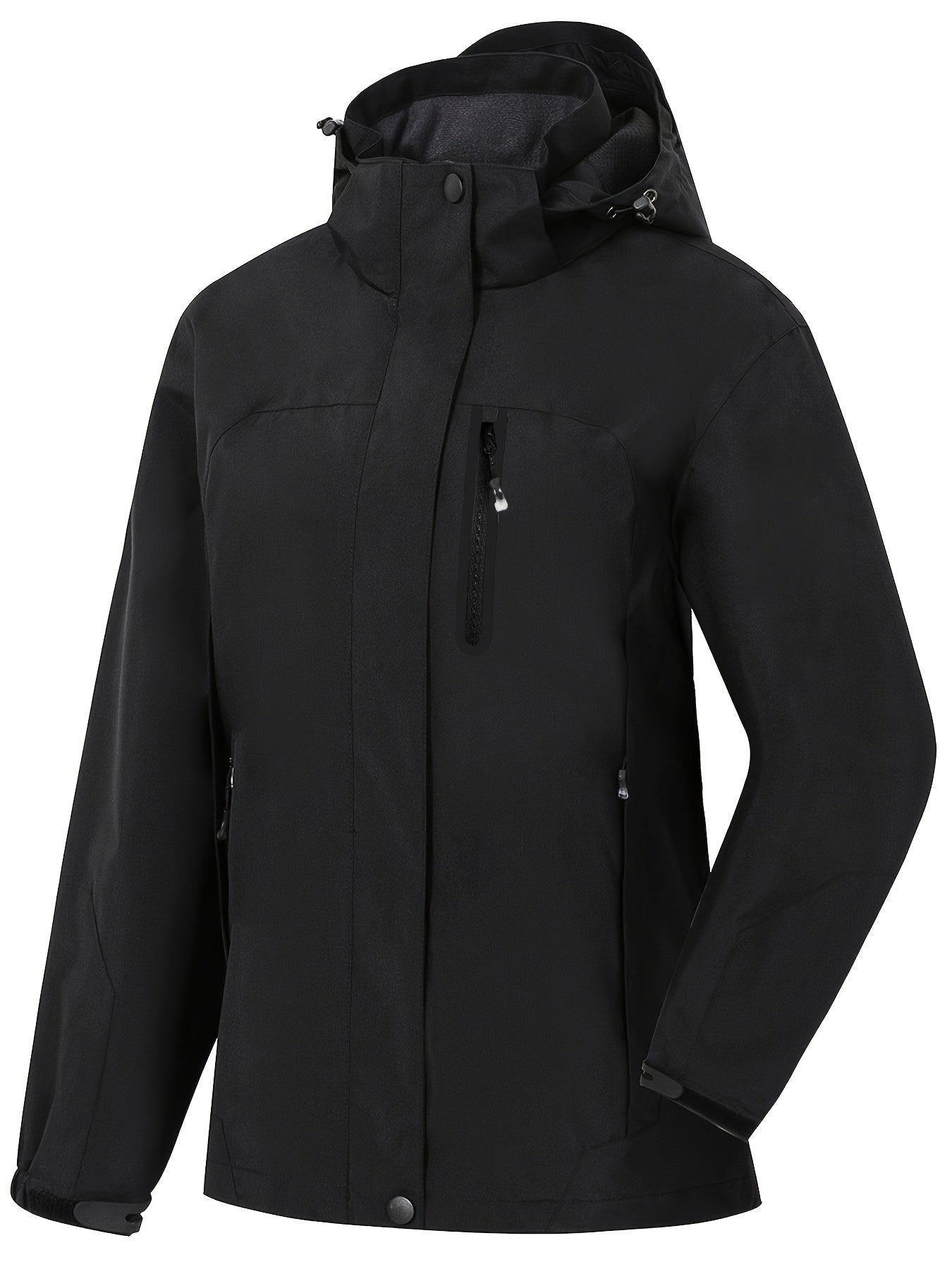 Regenjacke Damen Wasserdicht 5.000 mm - Funktionsjacke mit Kapuze