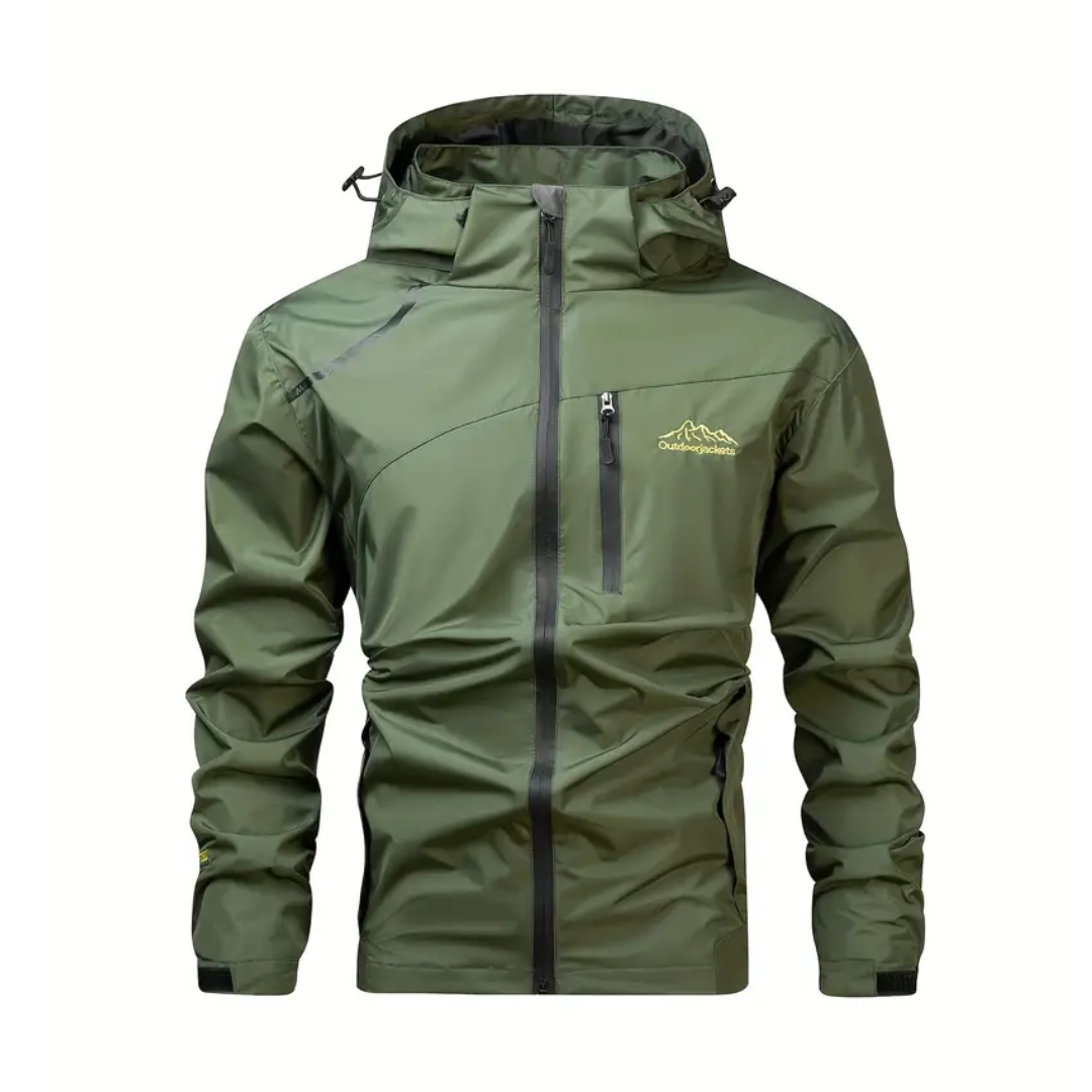 Herren Outdoorjacke – Winddicht & Wasserdicht